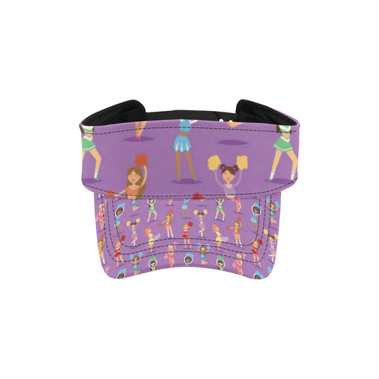 Cheerleader Pattern Print Design 02 Unisex Sun Visor