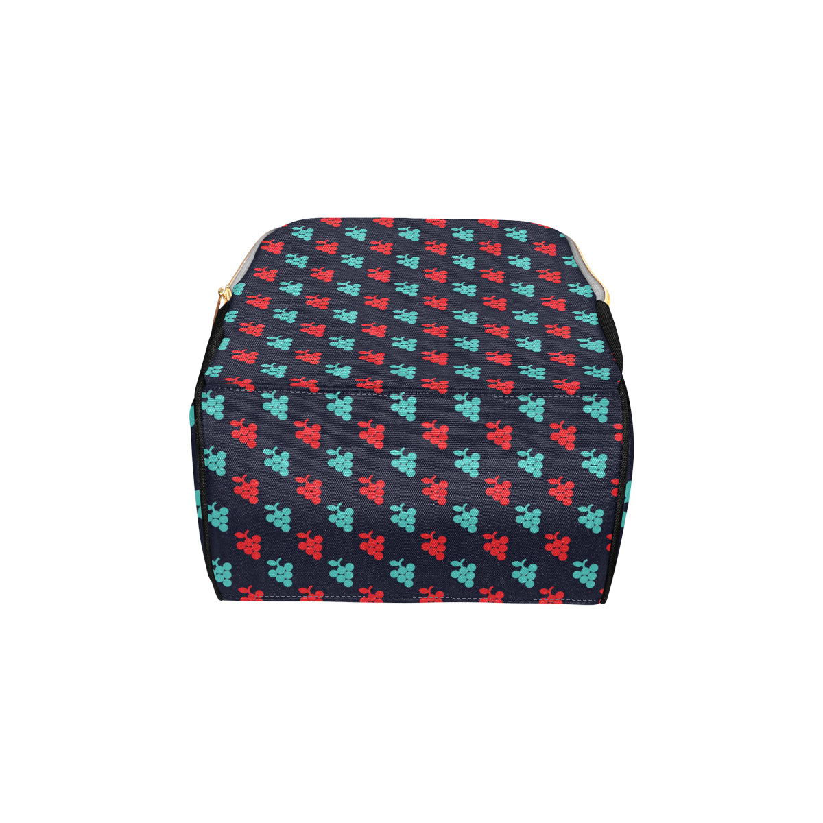 Grape Pattern Print Design GP07 Diaper Bag Backpack