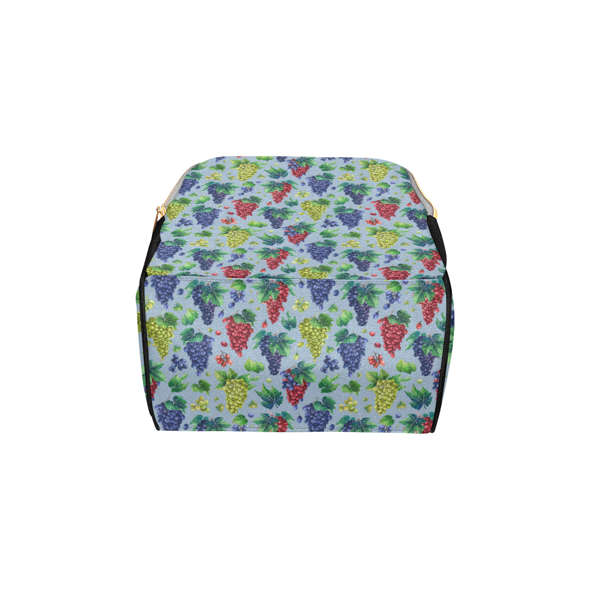 Grape Pattern Print Design GP06 Diaper Bag Backpack