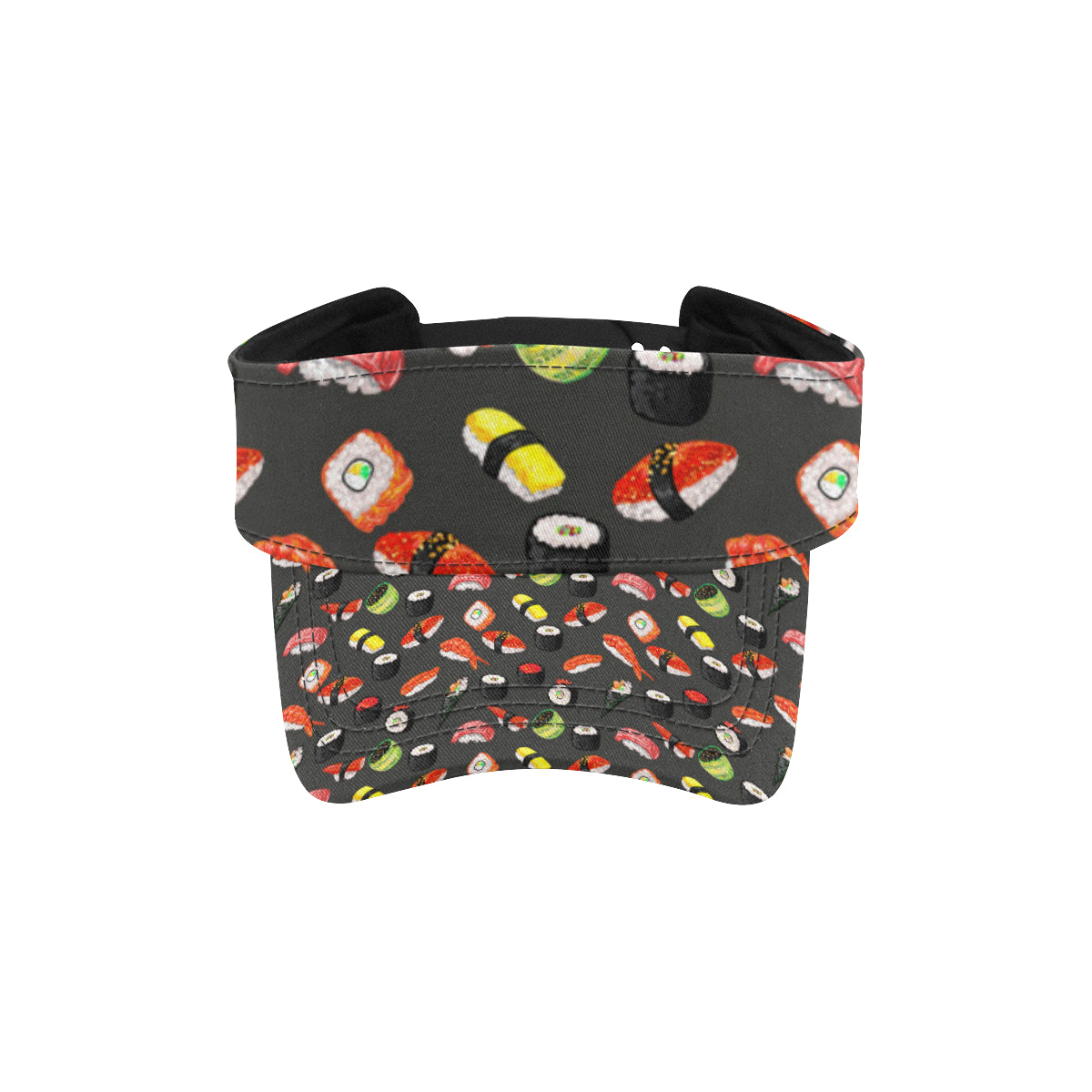 Sushi Design Print Unisex Sun Visor