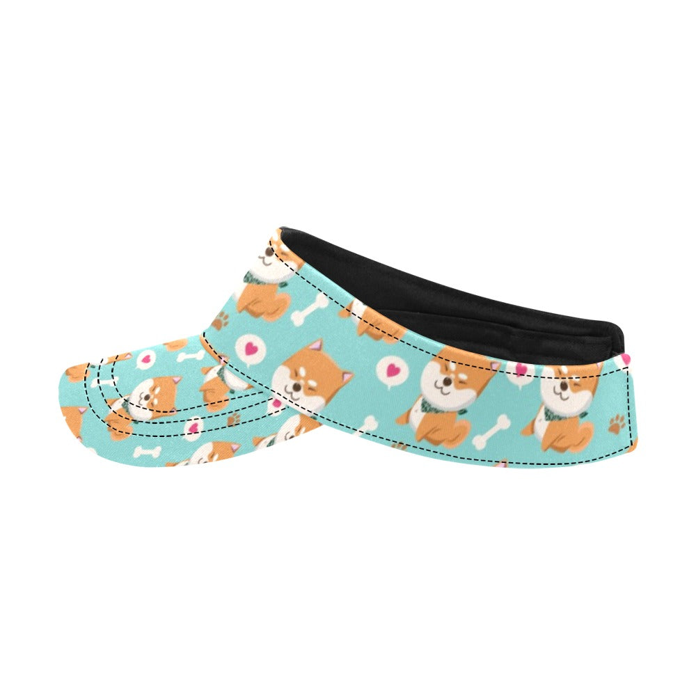 Shiba Inu Print Design LKS3013 Unisex Sun Visor