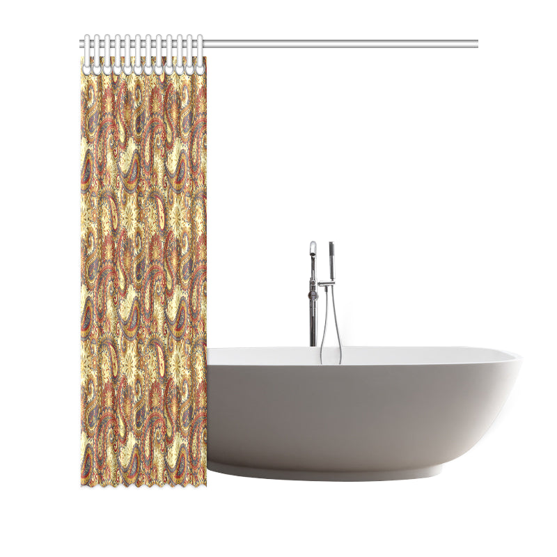 Boho Pattern Print Design 08 Shower Curtain
