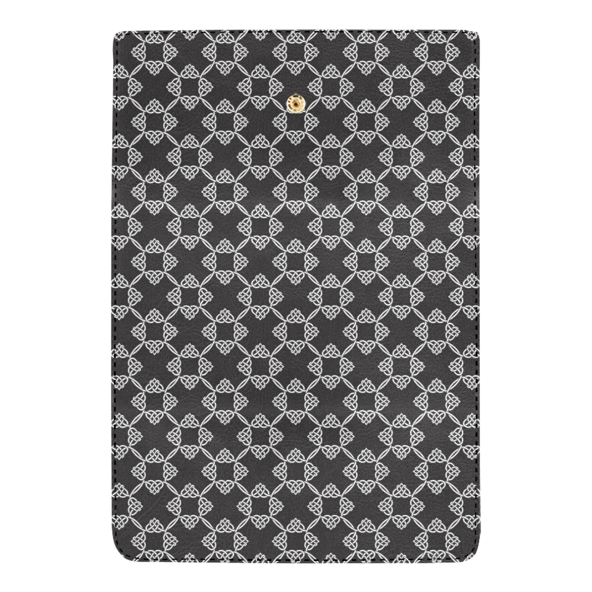 Celtic Pattern Print Design 06 Women's Trifold Wallet