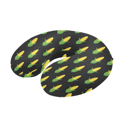 Corn Pattern Print Design 05 U-Shaped Travel Neck Pillow