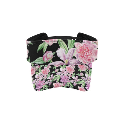 Peony Pattern Print Design PE08 Unisex Sun Visor