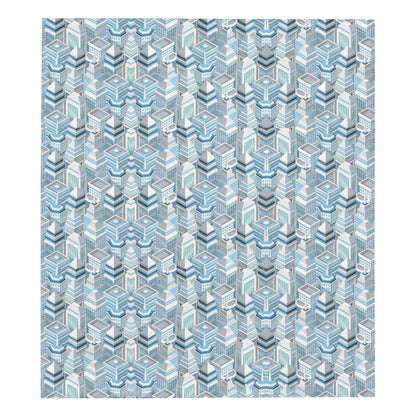 City  Pattern Print Design 03 Premium Quilt