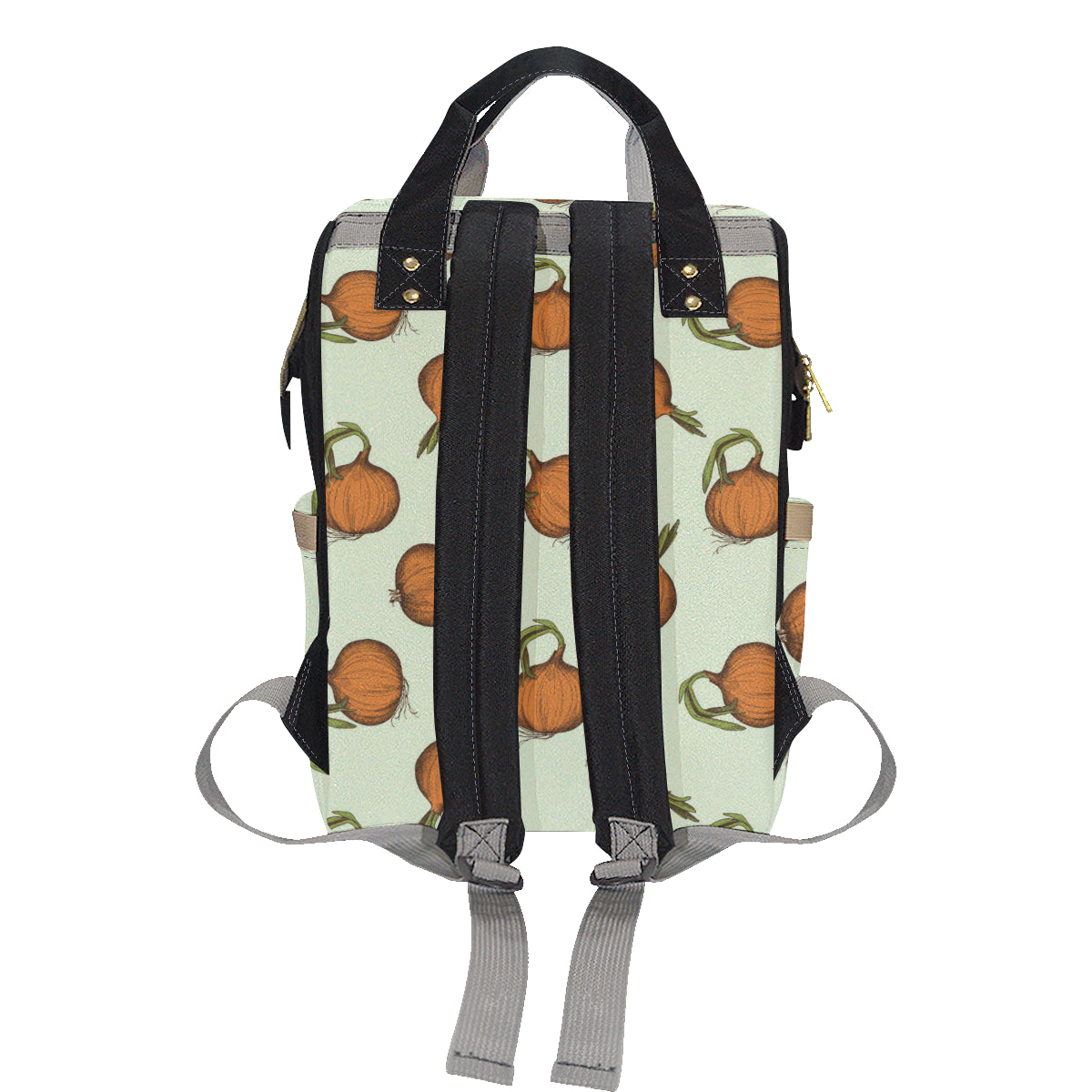 Onion Pattern Print Design A05 Diaper Bag Backpack