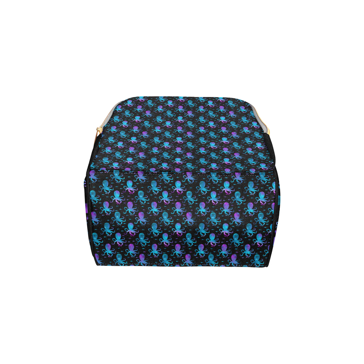 Octopus Blue Design Print Themed Diaper Bag Backpack