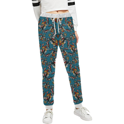 Sea Turtle Tribal Colorful Hand Drawn Unisex Sweatpants
