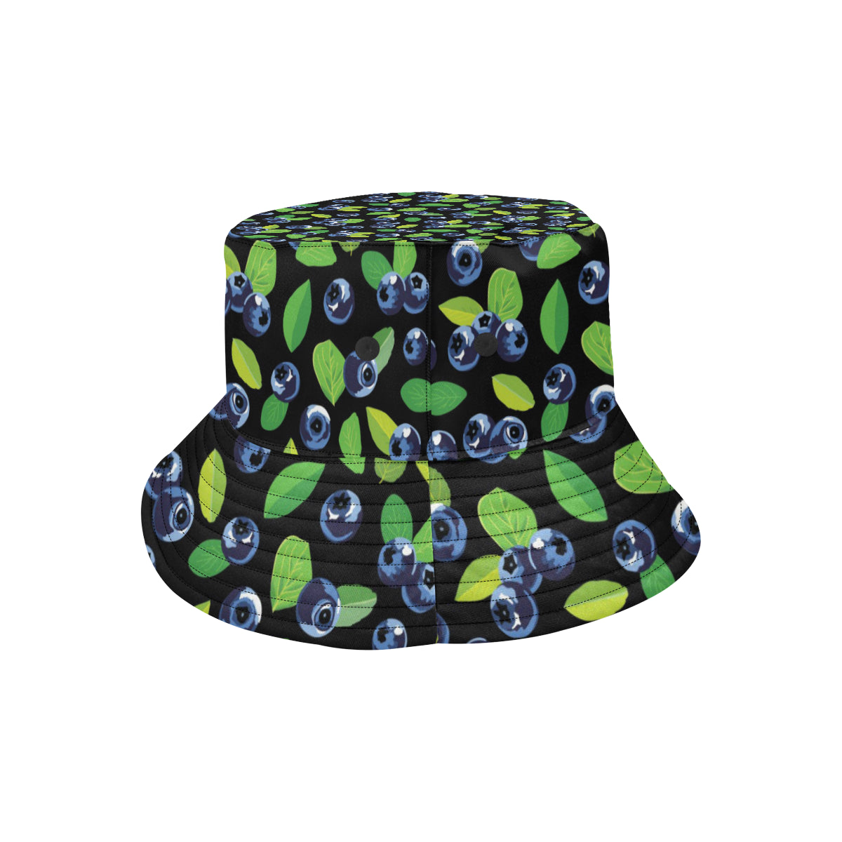 Blueberry Pattern Print Design BB03 Unisex Bucket Hat