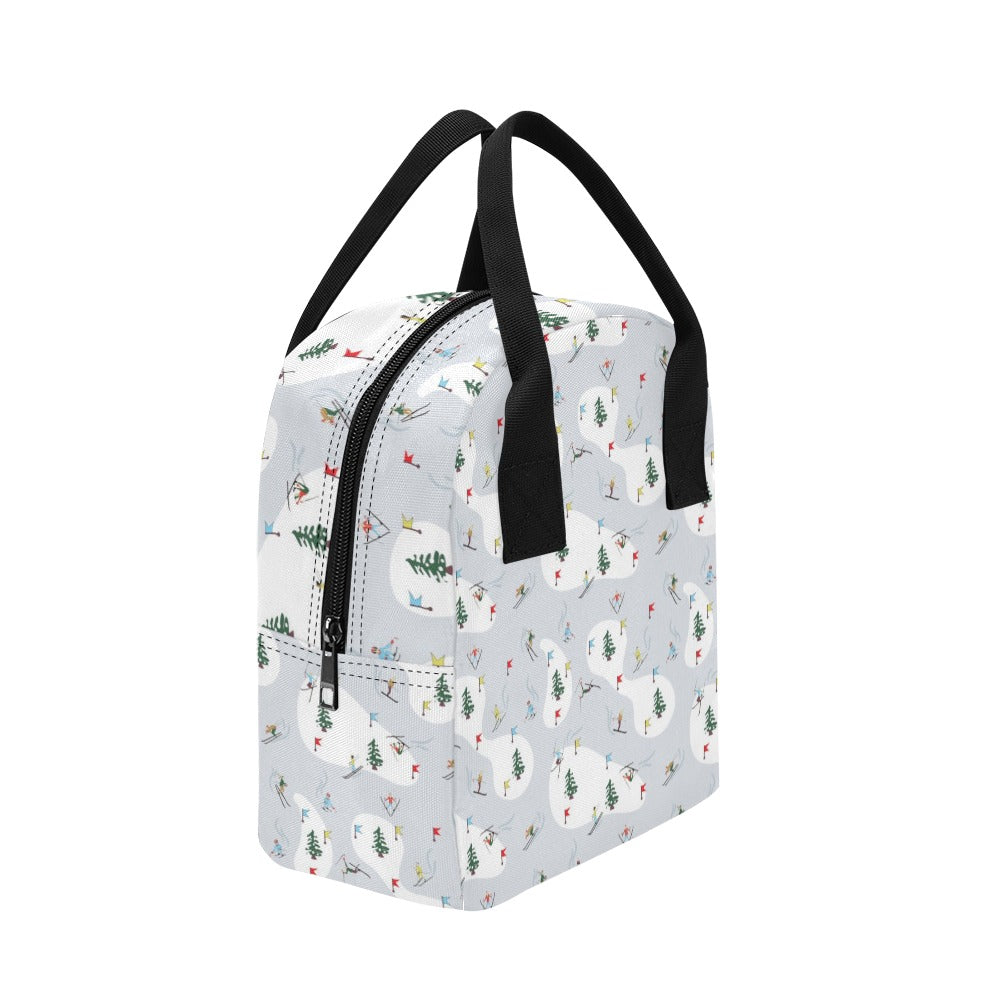 Ski Print Design LKS305 Insulated Lunch Bag