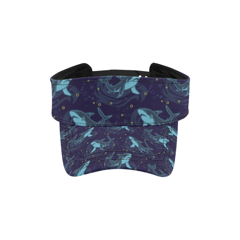 Shark Print Design LKS306 Unisex Sun Visor