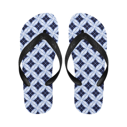 Tie Dye Print Design LKS308 Flip Flops