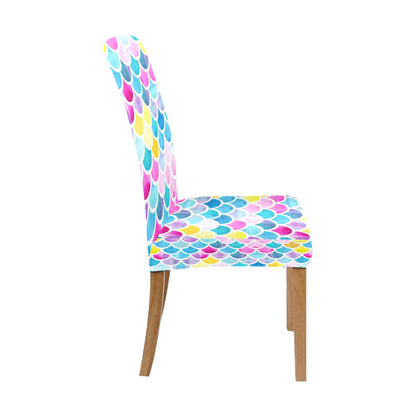 Scales Print Design LKS402 Dining Chair Slipcover