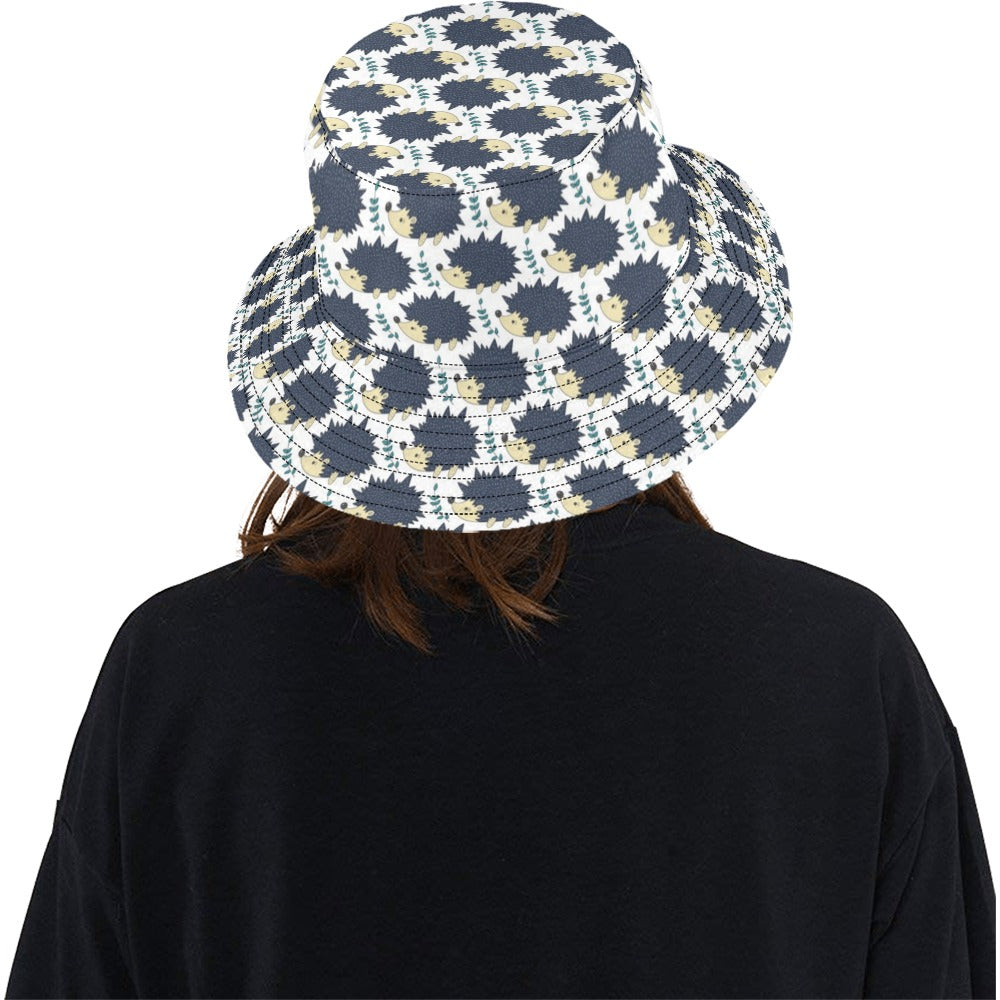 Hedgehog Print Design LKS401 Unisex Bucket Hat