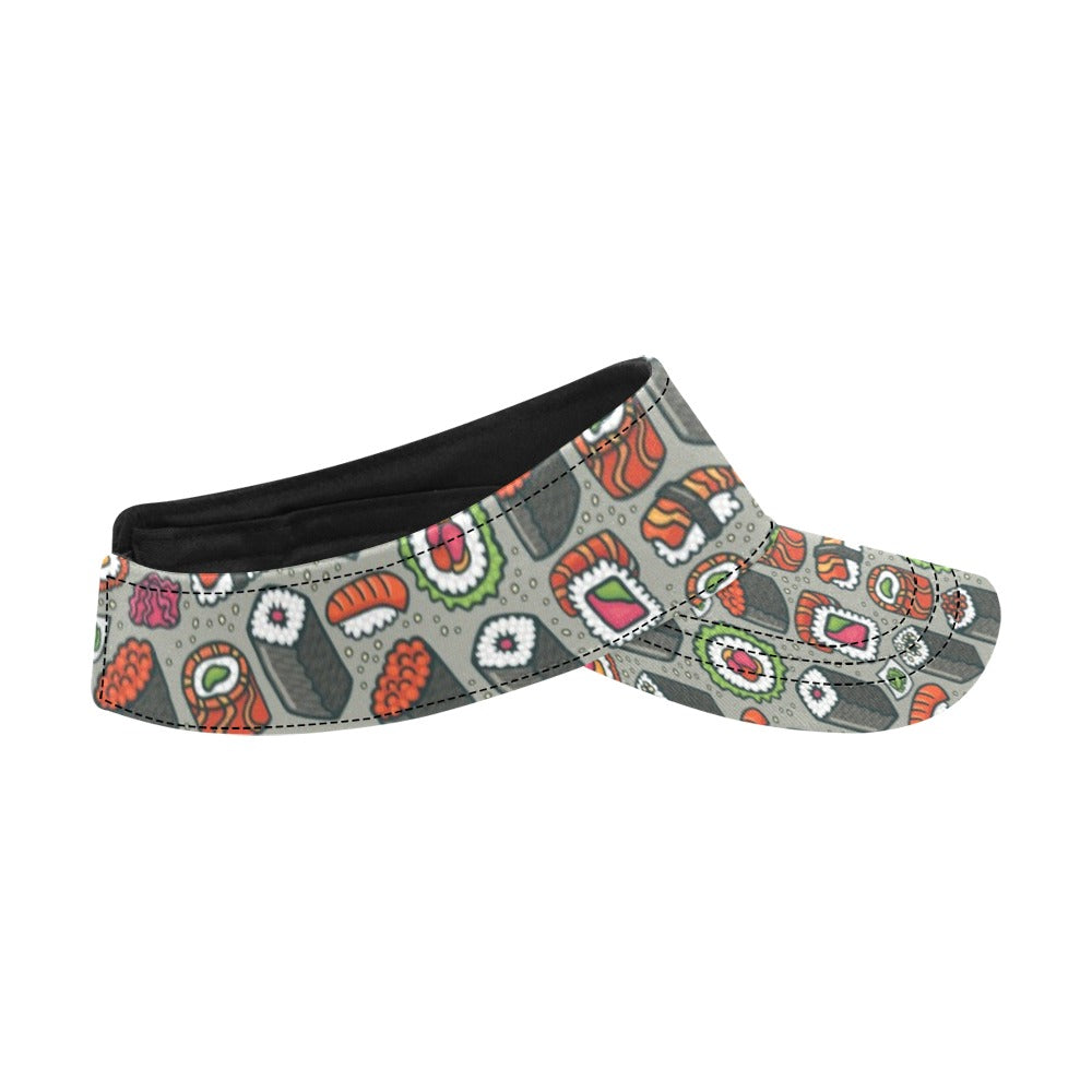 Sushi Print Design LKS301 Unisex Sun Visor