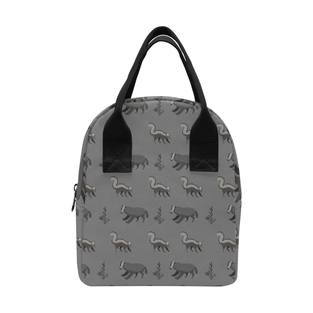 Skunk Print Design LKS301 Insulated Lunch Bag