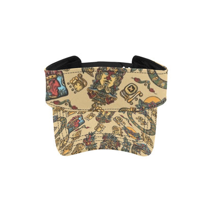 Totem Print Design LKS305 Unisex Sun Visor