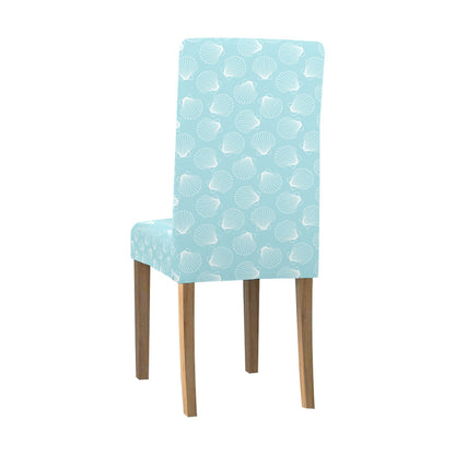 Seashell Print Design LKS3010 Dining Chair Slipcover