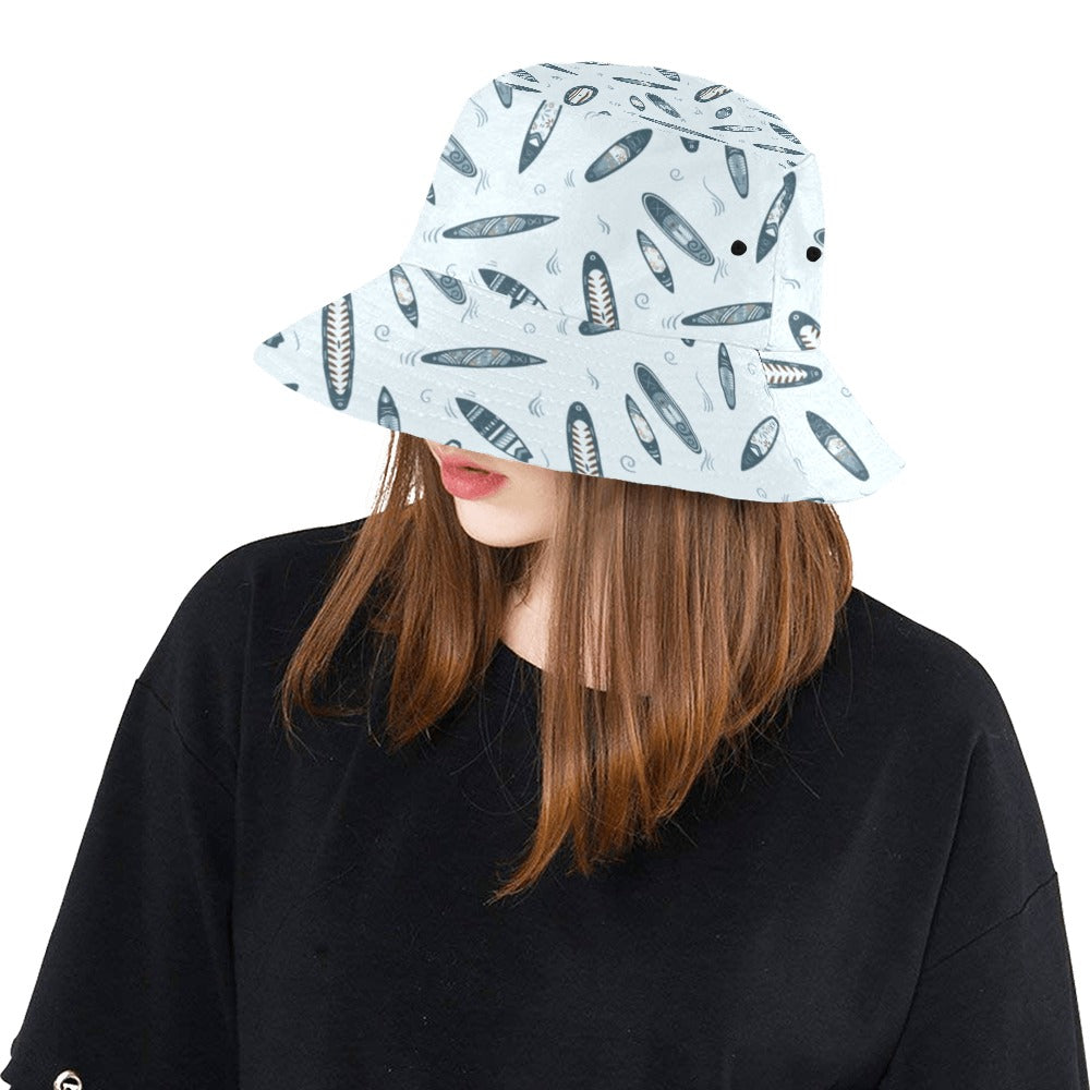 Surfboard Print Design LKS306 Unisex Bucket Hat