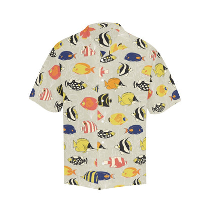 Angelfish Print Design LKS401 Men's Men's Hawaiian Shirt