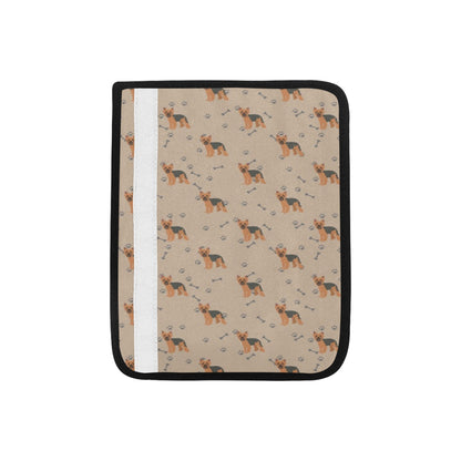 Yorkshire Terriers Print Design LKS305 Car Seat Belt Cover