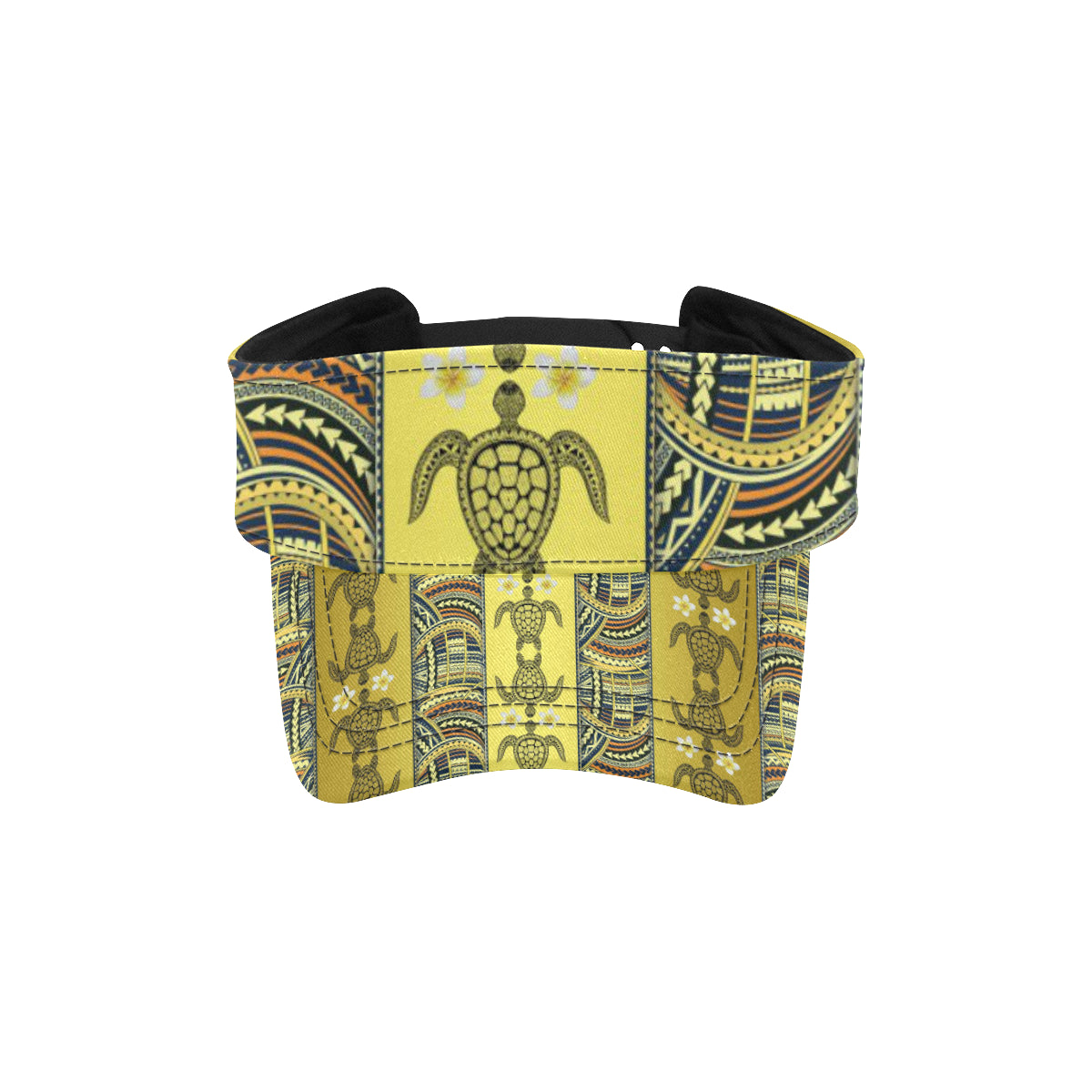 Polynesian Turtle Hawaiian Design Print Unisex Sun Visor
