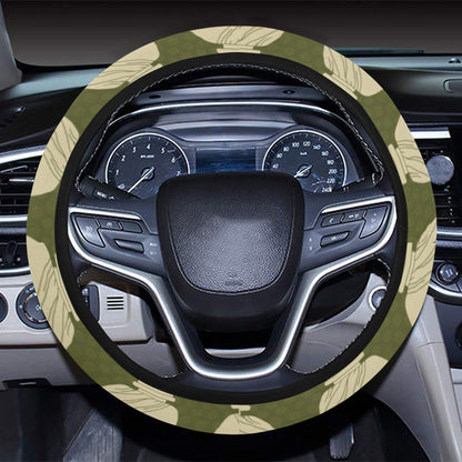 Ancient Greek Statue Print Design LKS301 Steering Wheel Cover with Elastic Edge