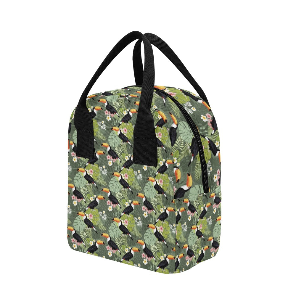 Toucan Print Design LKS304 Insulated Lunch Bag
