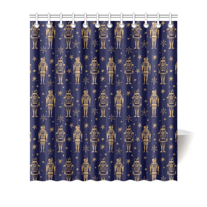 Nutcracker Pattern Print Design A05 Shower Curtain