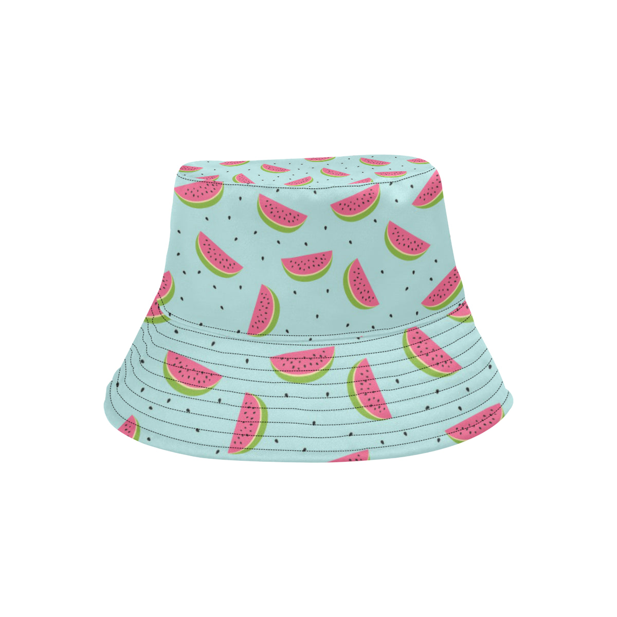 Watermelon Pattern Print Design WM06 Unisex Bucket Hat