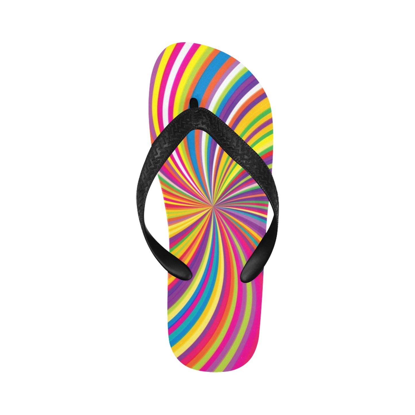 Vortex Print Design LKS301 Flip Flops