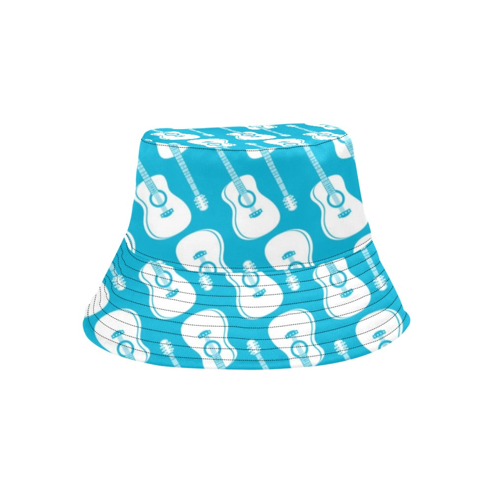Acoustic Guitar Print Design LKS404 Unisex Bucket Hat