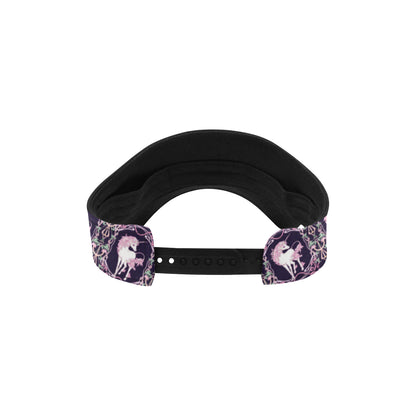 Unicorn Fantastic Flower Unisex Sun Visor