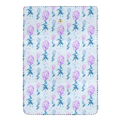 Lilac Pattern Print Design LI05 Women's Trifold Wallet