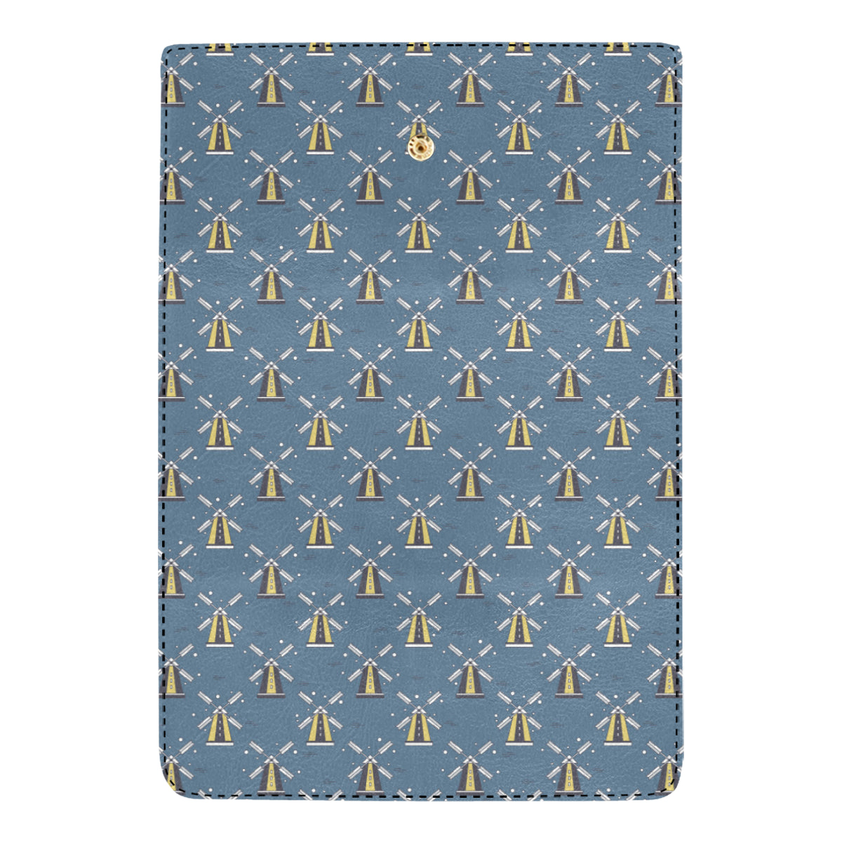Windmill Pattern Print Design 03 Women's Trifold Wallet