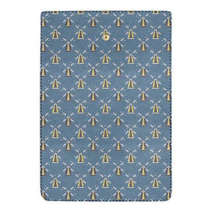 Windmill Pattern Print Design 03 Women's Trifold Wallet