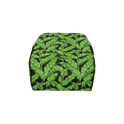 Banana Leaf Pattern Print Design BL01 Diaper Bag Backpack