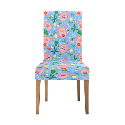 Pig Print Design LKS404 Dining Chair Slipcover