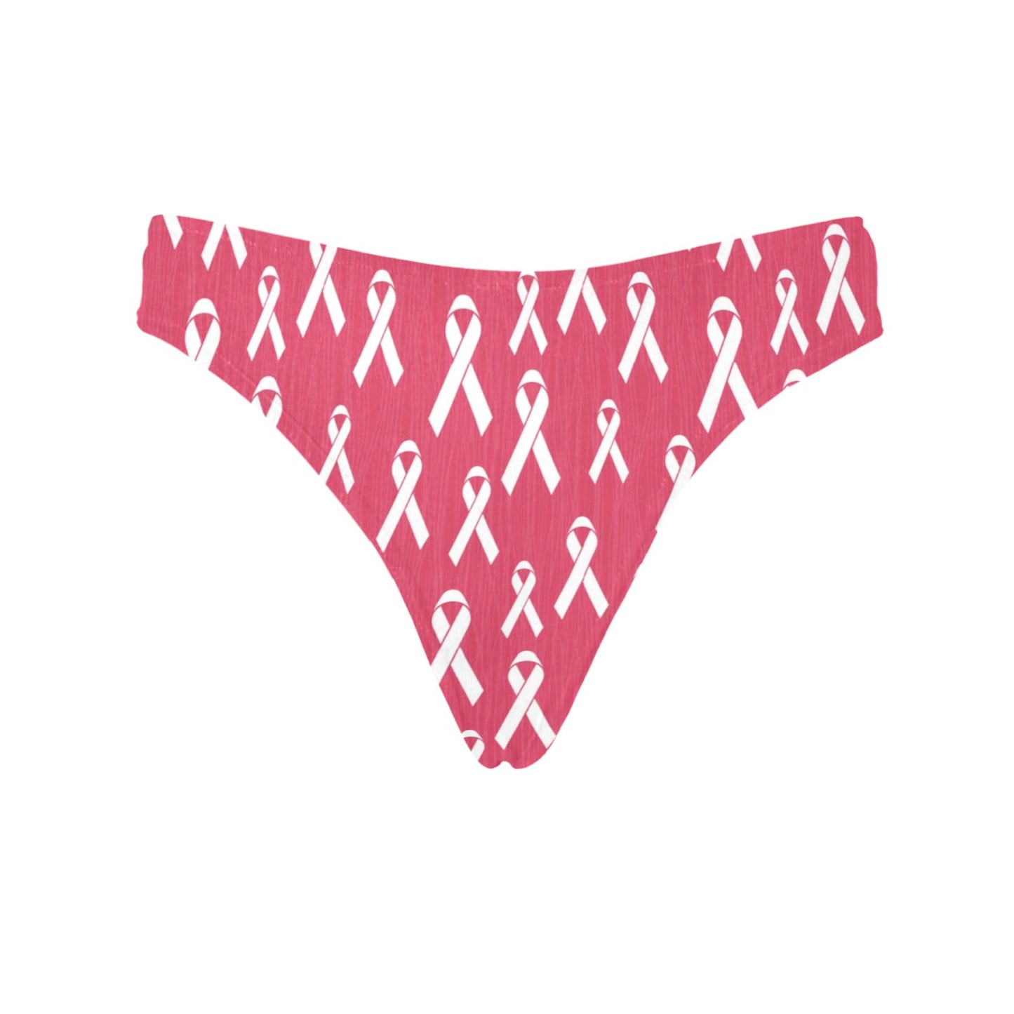 Breast Cancer Awareness Symbol Women's Thongs