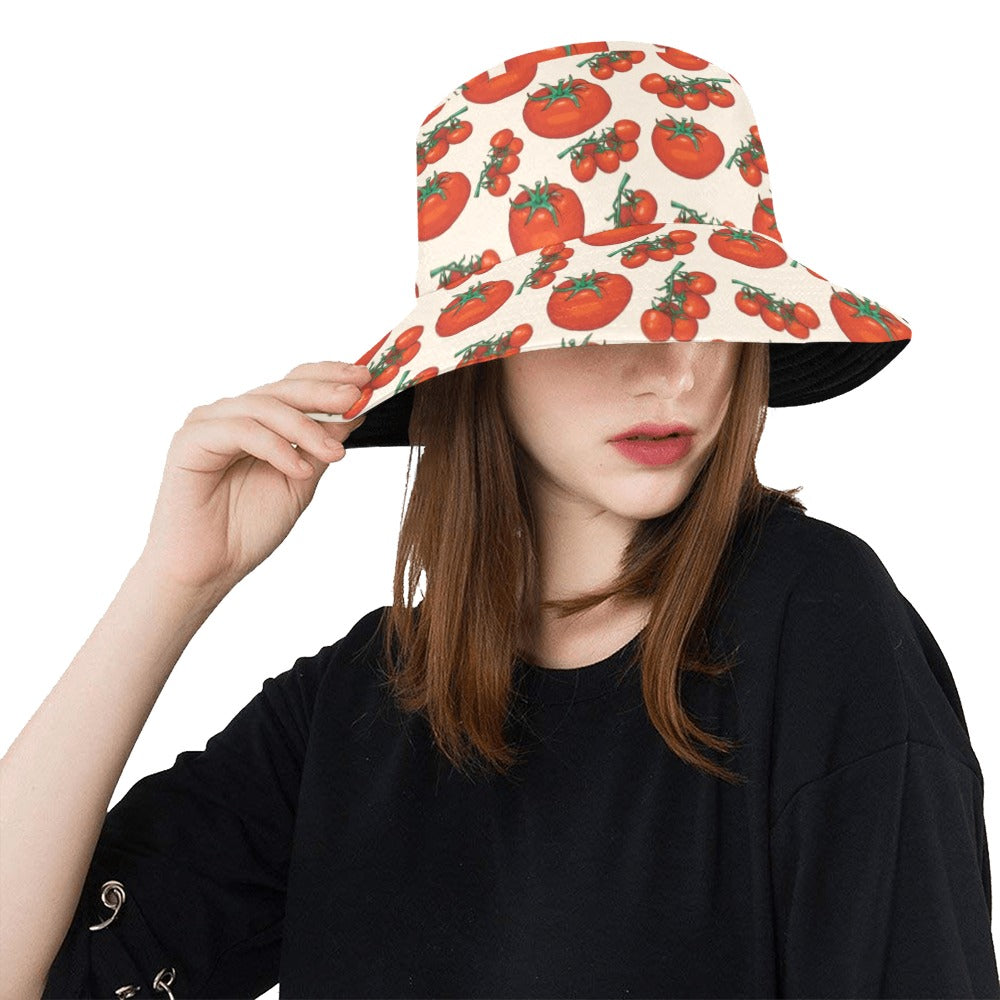 Tomato Print Design LKS302 Unisex Bucket Hat