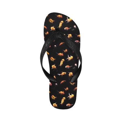 Goldfish Print Design LKS402 Flip Flops