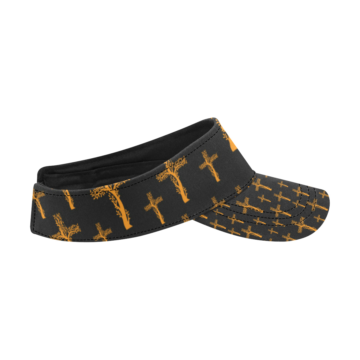Christian Tree of Life Cross Design Unisex Sun Visor