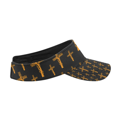 Christian Tree of Life Cross Design Unisex Sun Visor