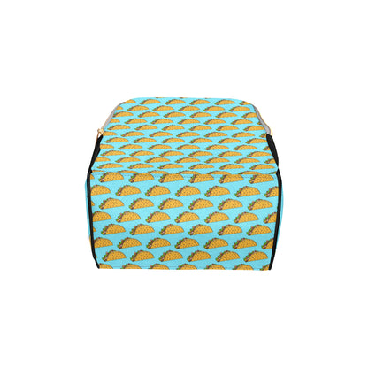 Taco Pattern Print Design TC03 Diaper Bag Backpack