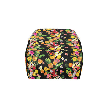 Tropical Fruits Pattern Print Design TF02 Diaper Bag Backpack