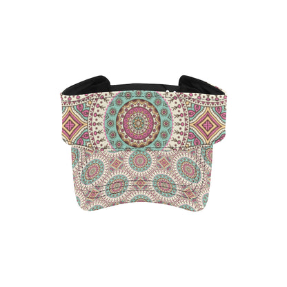 Bohemian Round Style Print Unisex Sun Visor