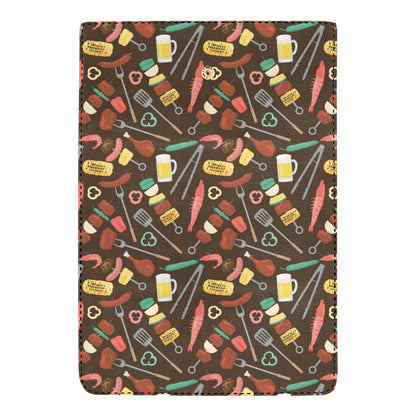 Barbecue Pattern Print Design 05 Women's Trifold Wallet