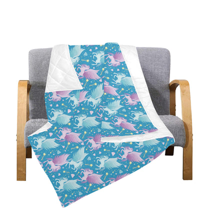Pegasus Pattern Print Design 04 Premium Quilt