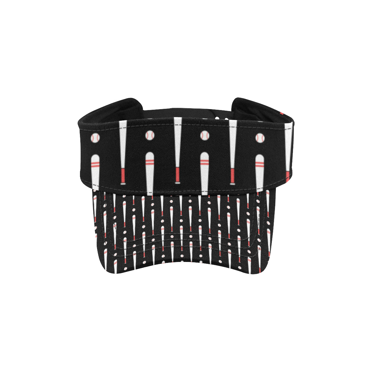 Baseball Pattern Print Design 03 Unisex Sun Visor